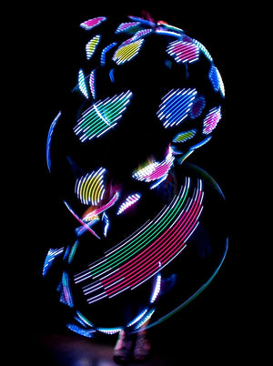 LED hoop dancer, image 17
