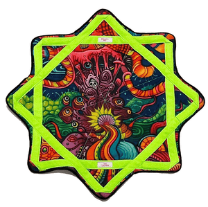 Mini Trippy Terrain art featuring colorful psychedelic imagery