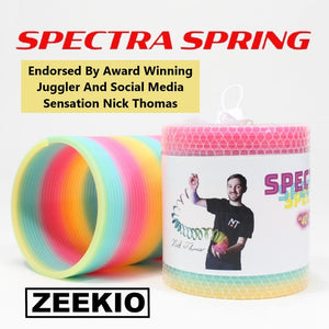 Spectra Spring toy endorsed by Nick Thomas from Zeekio