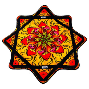 2nd Place Sunshine Moonglow artwork featuring mushrooms