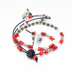Mougee Clip - Carry Your Mougee Flow Star Around In Style - Adjustable Length, Heavy Duty Clips, LED Light