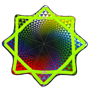 Midway Prism Pop kite with colorful geometric design