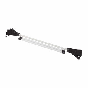 Z-Stix Professional Juggling Flower Sticks/Devil Sticks and 2 Hand Sticks, High Quality, Beginner Friendly - Solid Series