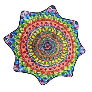 Colorful mandala art design