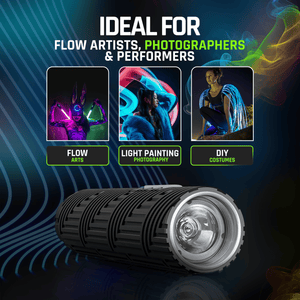 Ideal for Flow Arts, Light Painting, & DIY Costumes - 5_1_d253911f