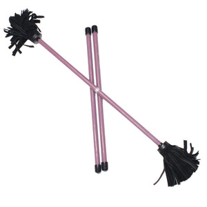 Z-Stix Professional Juggling Flower Sticks/Devil Sticks and 2 Hand Sticks, High Quality, Beginner Friendly - Solid Series