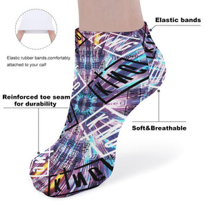 Sullivan King Ankle Socks (5 Pairs) The Sweat-Proof, Odor-Resistant, Breathable Music Festival Socks