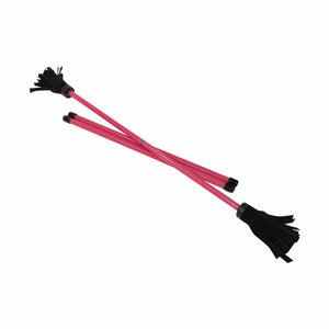 Z-Stix Professional Juggling Flower Sticks/Devil Sticks and 2 Hand Sticks, High Quality, Beginner Friendly - Solid Series
