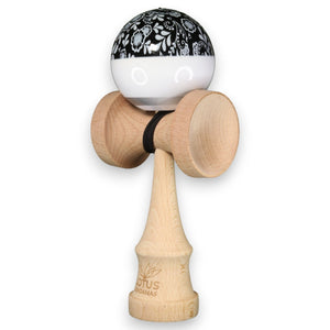 Black Bloom angled kendama toy