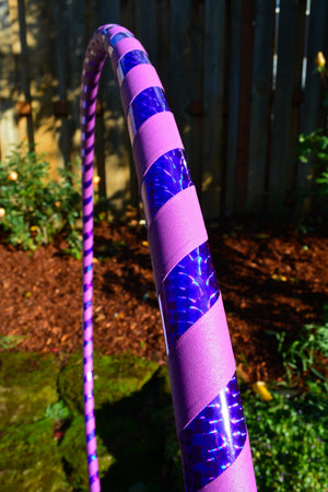 Prismatic Taped Beginner Hoop - Prism Tape w/ Gaffer Grip Tape