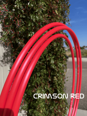 Day Hoops - Crimson Red Hula Hoops