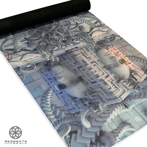 Resonate Yoga Rage Nation yoga mat with abstract design