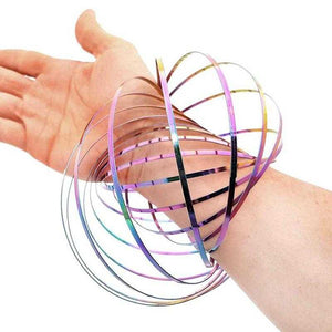 Flow Rings mozi toroflux on wrist