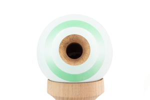 Green Bloom Kendama with Tricklist