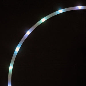 LED light arc, IMG_4445, with color gradient