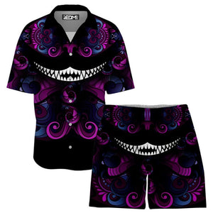 Down the Rabbit Hole Lounge Shirt and Shorts Combo