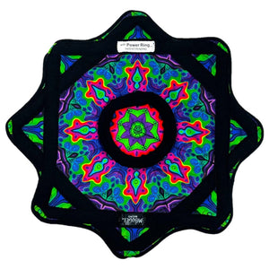 Micro Acid Rainz Power Ring with colorful psychedelic design