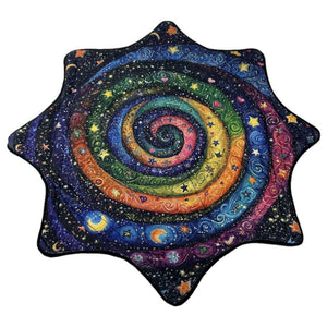 Midway Celestial Spiral Galaxy Art