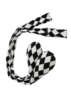 Soft Poi - Black/White Checker