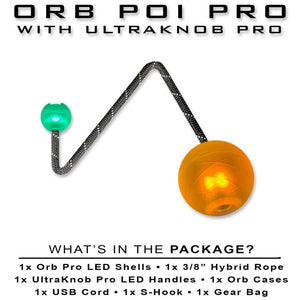 Orb Poi Pro with UltraKnob Pro