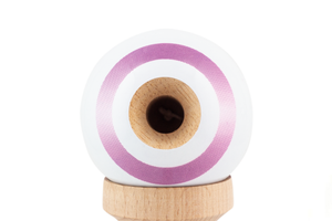 Purple Bloom Kendama with Tricklist
