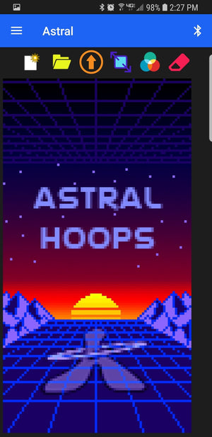 Atomic V AF LED Levitation Wand