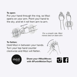 Mozi - Rainbow Flow Ring