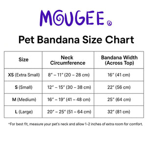 Mougee Pet Bandana - Match Your Favorite Flow Star Designs with Your Pet!