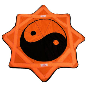 Orange Ying Yang symbol