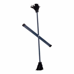 Z-Stix Professional Juggling Flower Sticks/Devil Sticks and 2 Hand Sticks, High Quality, Beginner Friendly - Solid Series