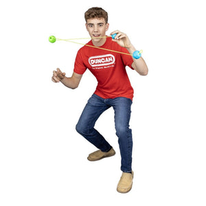 Duncan Nova Flow Attached Juggling Skill Toy with Storage Case