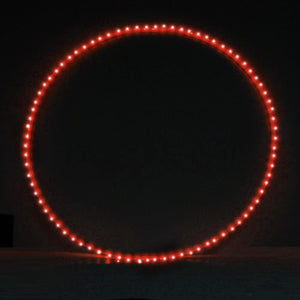 Red LED circle light