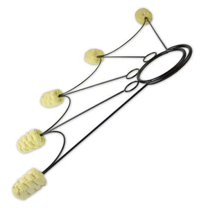 Fire fans with 5 wicks