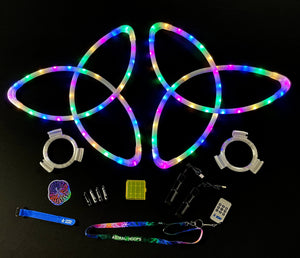 LED Tri-Hoop Full Package with Accessories
