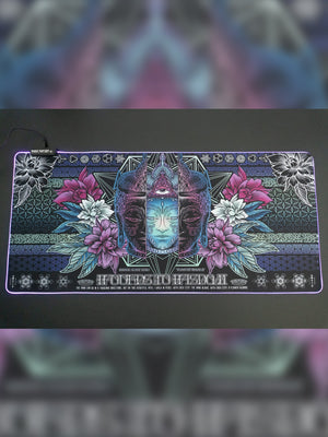 WOUNDS TO WISDOM V2 • ETHEREAL HUES • XXL RGB GAMING MOUSEPAD