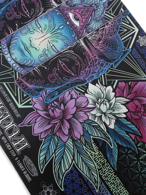 WOUNDS TO WISDOM V2 • ETHEREAL HUES • XXL RGB GAMING MOUSEPAD