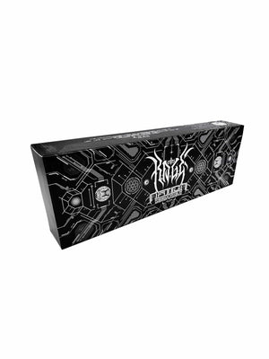 Mousepad box with geometric design
