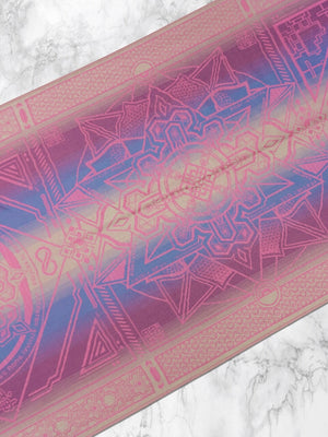 PINK AMETHYST DHARMA • Reversible Festival Shawl/Scarf