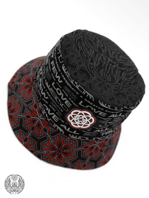 PROTECTED BY INTENT ✦ REVERSIBLE / REFLECTIVE ✦ BUCKET HAT w/ hidden pocket