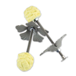 Split flower set 1 with yellow wicks