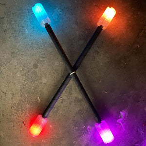 3D LED Double Staff (2x)