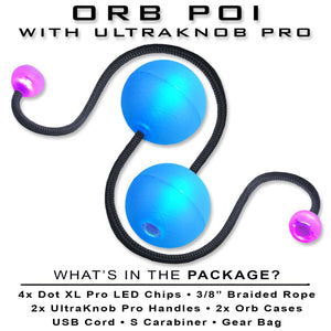 Orb LED Contact Poi | www.ultrapoi.com