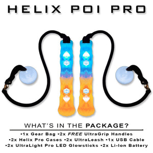 UltraPoi Helix Poi Pro LED Set