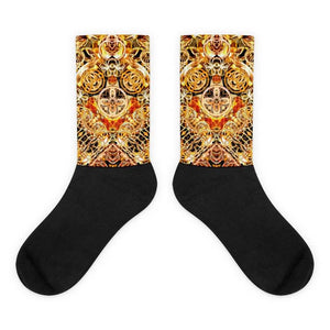Fire Artist Black Foot Socks | www.ultrapoi.com