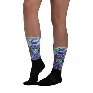 Poi Artist Black Foot Socks | www.ultrapoi.com