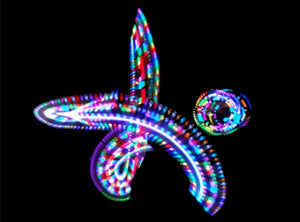 Double Helix Poi Set - No Lights | www.ultrapoi.com