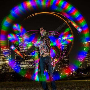 Vortex Poi with Helix Handles | www.ultrapoi.com