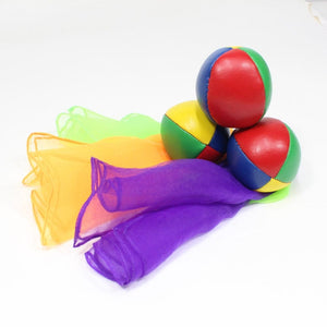 YoYoSam Juggling Kit - Learn to Juggle - Beginner - Complete Starter Set