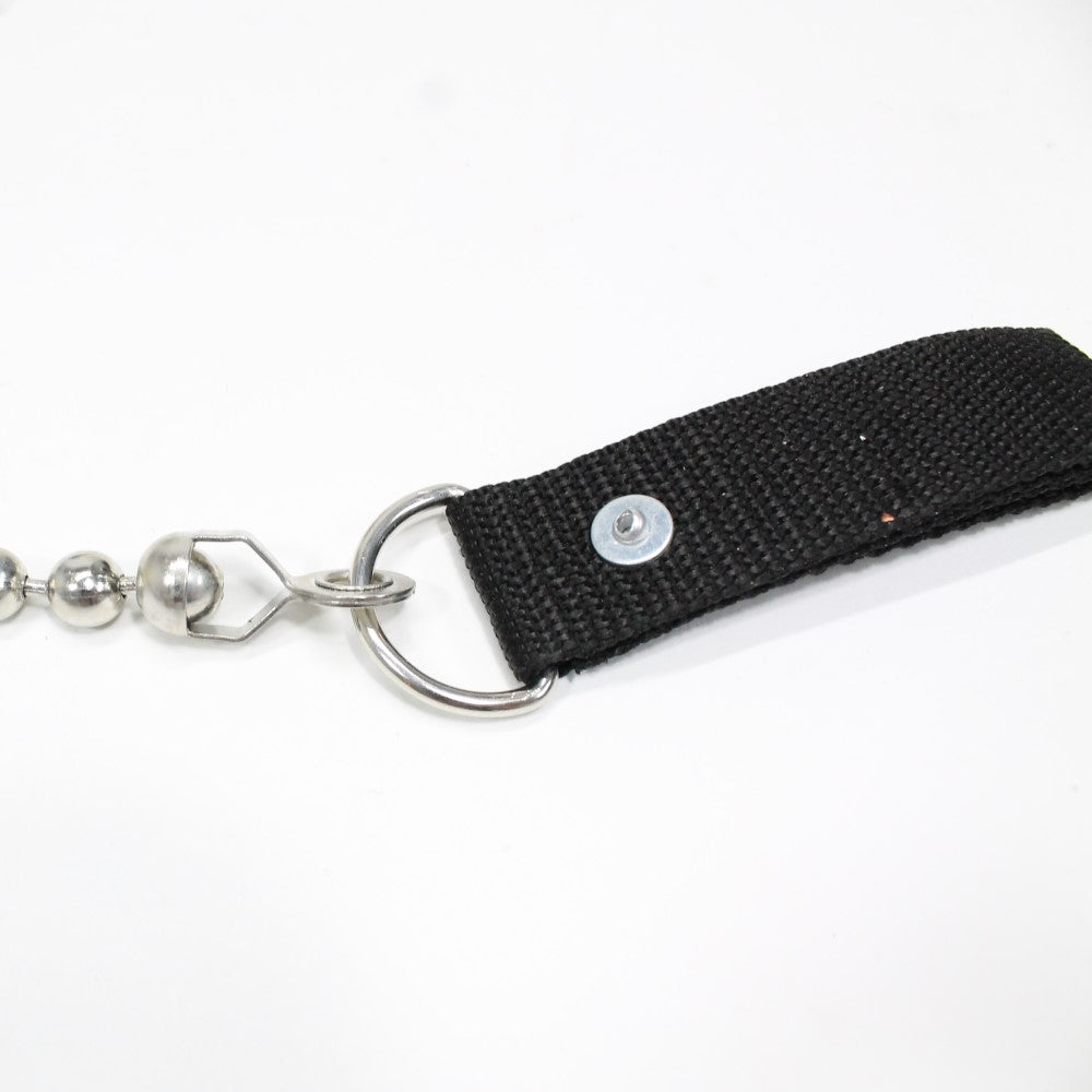  Zeekio Beefy Fire Poi- Adjustable ball chain - Full Meter of 70mm Kevlar 