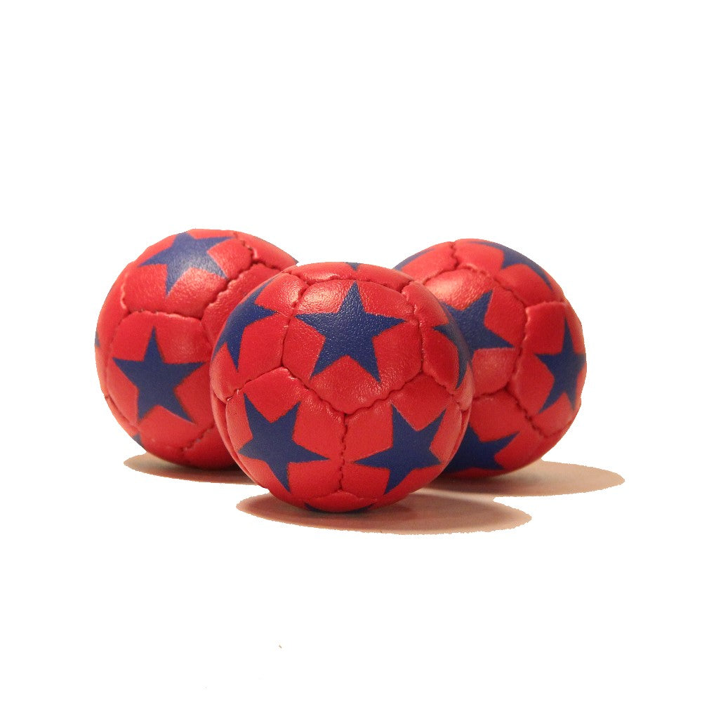  Zeekio Satellite Juggling Ball Set of 3 - Millet filled-67mm-125g - Great Grip - 12 Panel- 3 Ball 